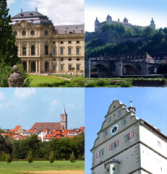 Würzburg und Bad Neustadt Collage